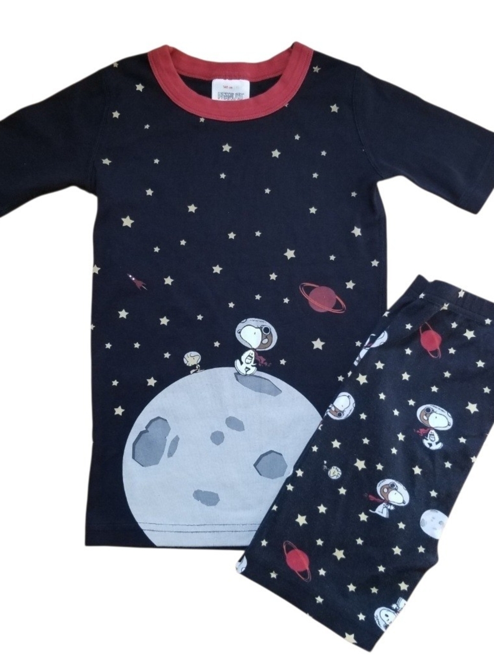 Hanna Andersson Snoopy Space Pajama Set